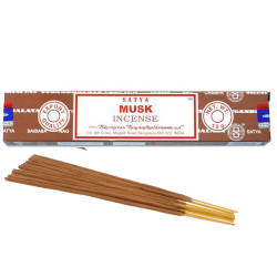 Encens nag champa satya - musk - 15 grs de Herboristerie et Esotérisme à Libourne dans D040