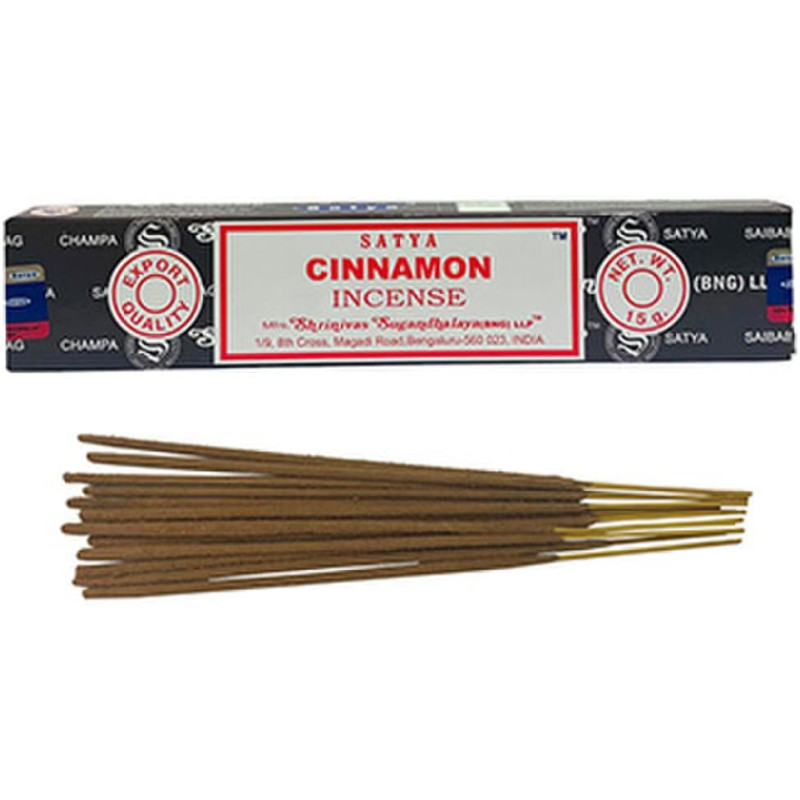 Encens nag champa satya - cannelle - 15 grs de Herboristerie et Esotérisme à Libourne dans D040