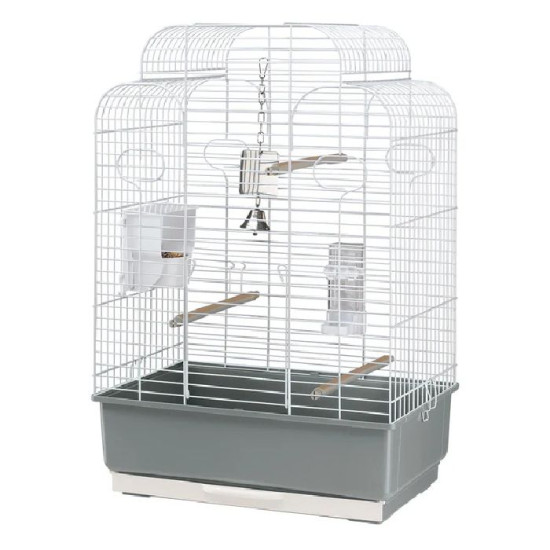 Cage gala blanche - oiseaux de Ferplast - cage pour oiseaux et rongeurs dans F014