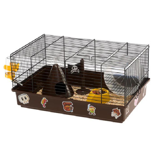 Criceti 9 pirates noire - hamster de Ferplast - cage pour oiseaux et rongeurs dans F014
