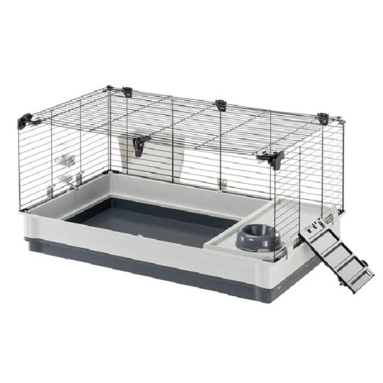 Cage lapin.cochon d'inde barn 100 double de Ferplast - cage pour oiseaux et rongeurs dans F014