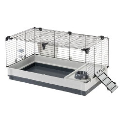 Cage lapin.cochon d'inde barn 100 double de Ferplast - cage pour oiseaux et rongeurs dans F014