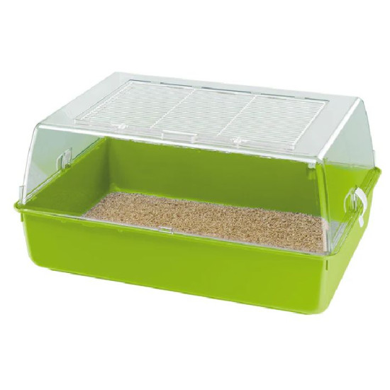 Cage mini duna multy transparente - hamster de Ferplast - cage pour oiseaux et rongeurs dans F014