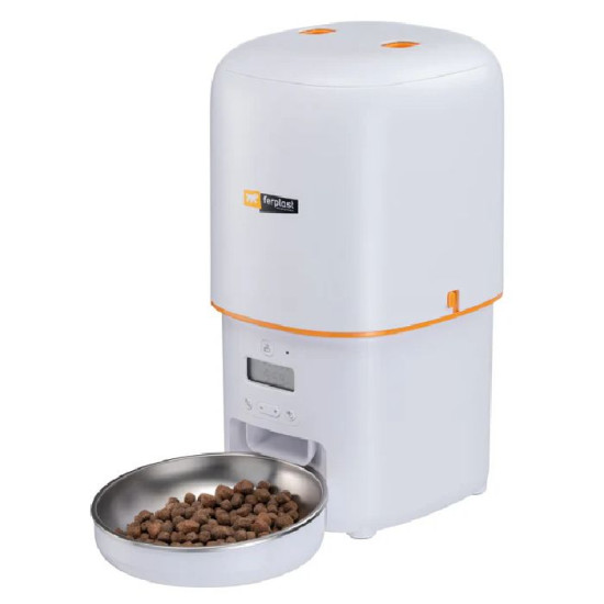 Risto pet - distributeur de croquettes 4l de Ferplast - cage pour oiseaux et rongeurs dans F014