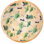 Plat bois manguier grue/ginkgo d35cm de Jardinerie Bordeaux Libourne Gironde dans B1171