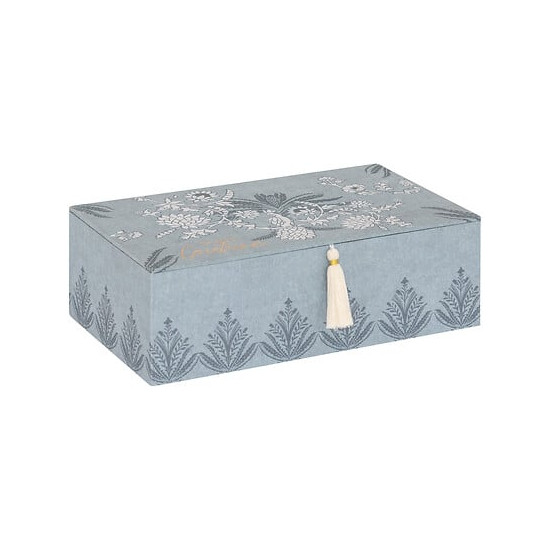 Boite couture wild romance bleu de Jardinerie Bordeaux Libourne Gironde dans Boites