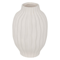 Vase fernan ceramique blanc h22cm de Jardinerie Bordeaux Libourne Gironde dans J031