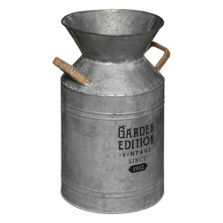 Pot a lait deco zinc h37cm de Jardinerie Bordeaux Libourne Gironde dans J031