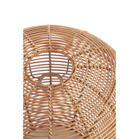 Abat jour latvia rotin naturel d38 h35cm de Jardinerie Bordeaux Libourne Gironde dans L1371