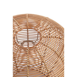 Abat jour latvia rotin naturel d38 h35cm de Jardinerie Bordeaux Libourne Gironde dans L1371