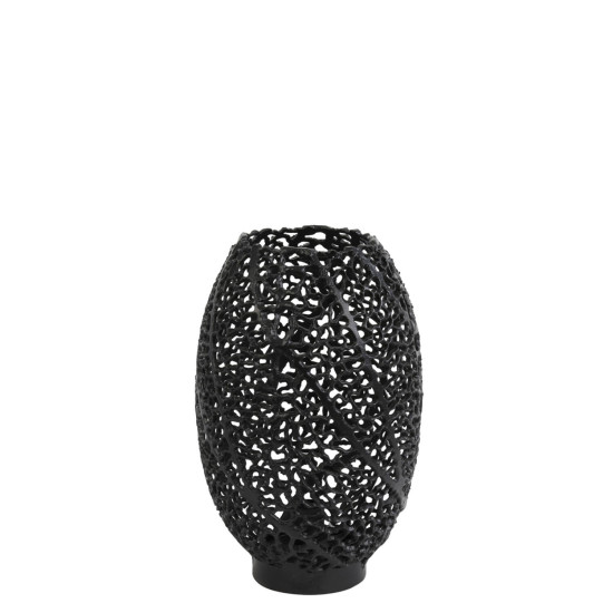 Lampe de table sinula noir mat d24 h40cm de Jardinerie Bordeaux Libourne Gironde dans L1371