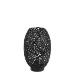 Lampe de table sinula noir mat d24 h40cm de Jardinerie Bordeaux Libourne Gironde dans L1371