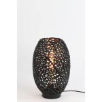 Lampe de table sinula noir mat d24 h40cm de Jardinerie Bordeaux Libourne Gironde dans L1371