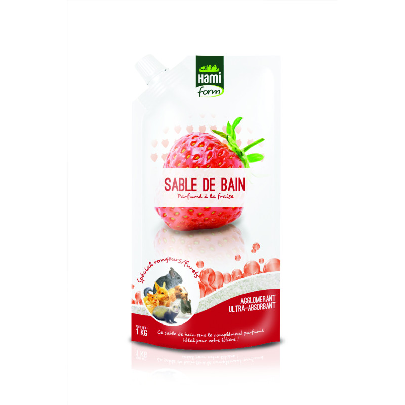 Sable de bain fraise hamiform de Hamiform et Anju beauté dans hamiform
