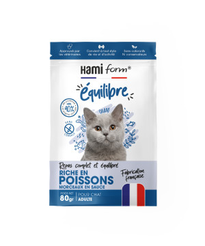 Repas complet poisson pour chat 80gr de Hamiform et Anju beauté dans hamiform