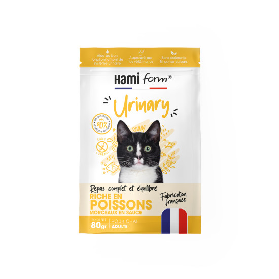 Repas complet urinary au thon pour chat 80gr de Hamiform et Anju beauté dans hamiform