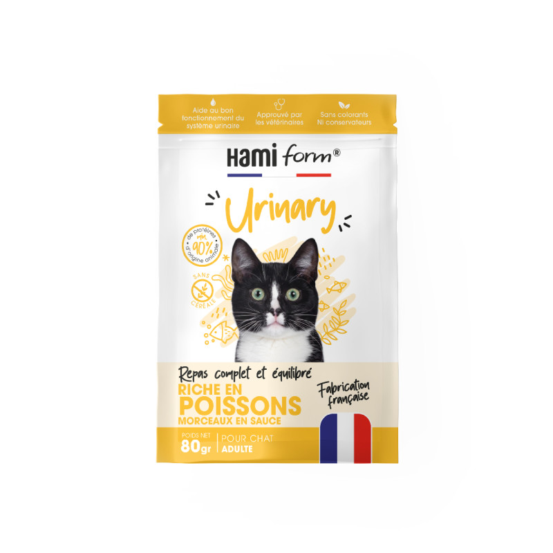 Repas complet urinary au thon pour chat 80gr de Hamiform et Anju beauté dans hamiform
