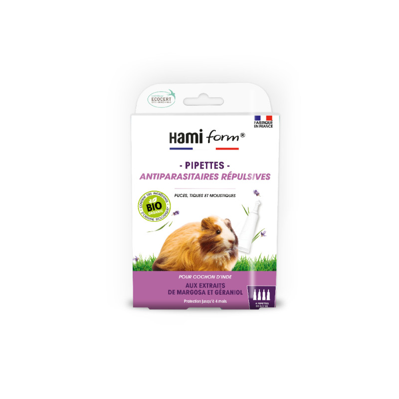 Pipettes antiparasitaires cochon d'inde hamiform de Hamiform et Anju beauté dans hamiform