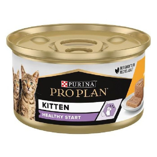 junior en mousse riche en poulet de Proplan - croquette chien et chat dans N017