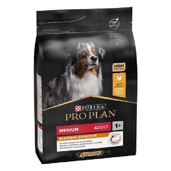Pro plan medium adult riche en poulet de Proplan - croquette chien et chat dans N017