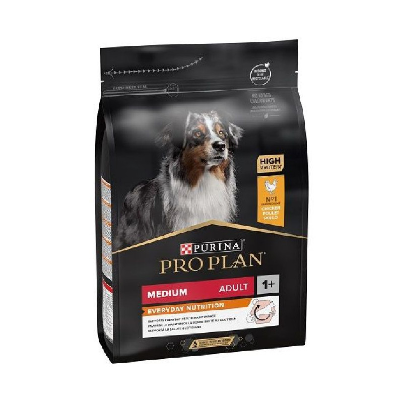 Pro plan medium adult riche en poulet de Proplan - croquette chien et chat dans N017