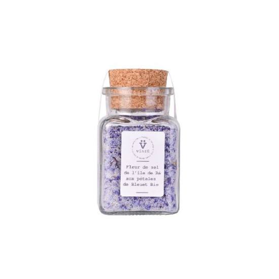 Fleur de sel aux petales de bleuet bio de Herboristerie et Esotérisme à Libourne dans V0641