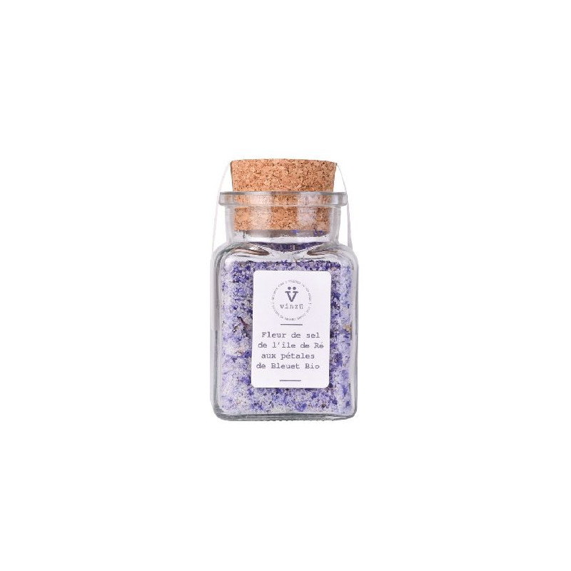 Fleur de sel aux petales de bleuet bio de Herboristerie et Esotérisme à Libourne dans V0641