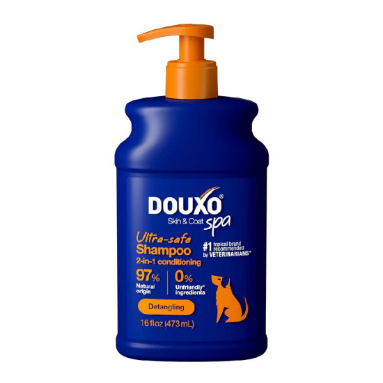 Douxo spa ap shampooing 2en1 250ml pour chien de Douxo, soins et shampooing chiens et chats dans D025