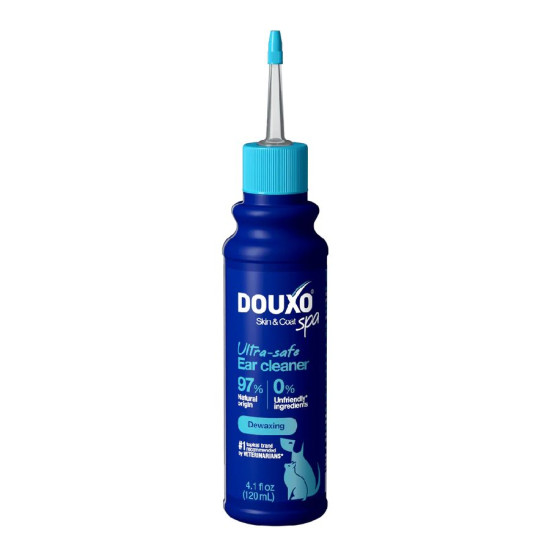 Douxo spa net oreilles 120ml de Douxo, soins et shampooing chiens et chats dans D025