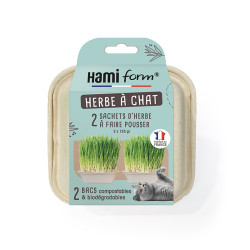 Herbe a chat prêt a faire pousser - 2 x 125g de Hamiform et Anju beauté dans hamiform
