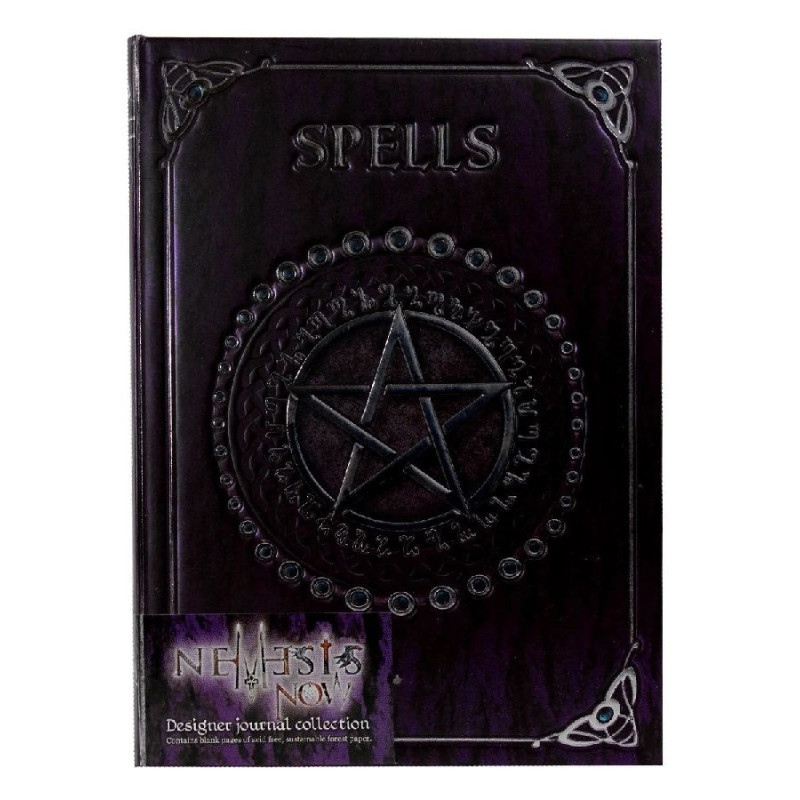 Livre de sorts en relief violet 17cm de Herboristerie et Esotérisme à Libourne dans W0151