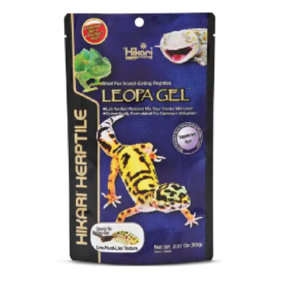Hikari nourriture gecko leopard gel 60 g de Hikari - Nourriture poisson de bassin et aquarium dans A075