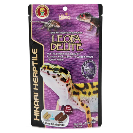 Hikari nourriture gecko leopard delite 65 g de Hikari - Nourriture poisson de bassin et aquarium dans A075