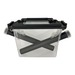 Boite élevage grillon s 21x9x15cm de Habistat, le matériel pour les reptiles dans A075
