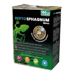 Repto mousse de sphaigne 100g de Habistat, le matériel pour les reptiles dans A075