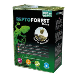 Repto mousse de foret 100g de Habistat, le matériel pour les reptiles dans A075
