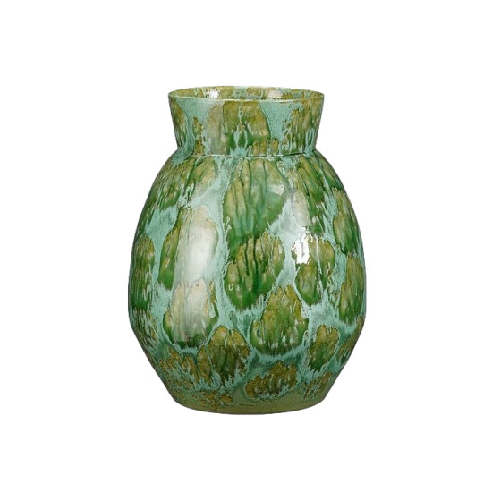 Vase harris ronde vert h50 d38cm de Jardinerie Bordeaux Libourne Gironde dans E009