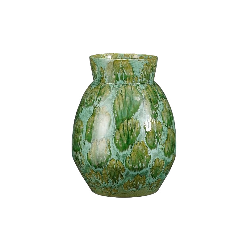 Vase harris ronde vert h50 d38cm de Jardinerie Bordeaux Libourne Gironde dans E009