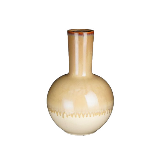 Vase holm creme h52 d34cm de Jardinerie Bordeaux Libourne Gironde dans E009