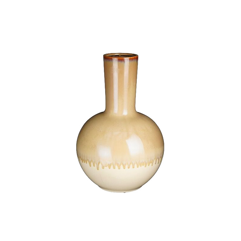 Vase holm creme h52 d34cm de Jardinerie Bordeaux Libourne Gironde dans E009