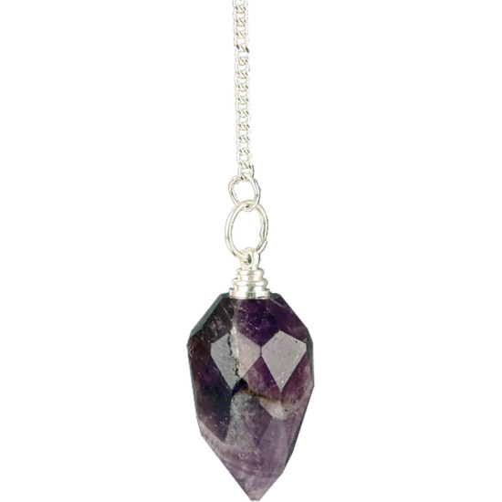 Pendule goutte a facettes en amethyste de Herboristerie et Esotérisme à Libourne dans D040