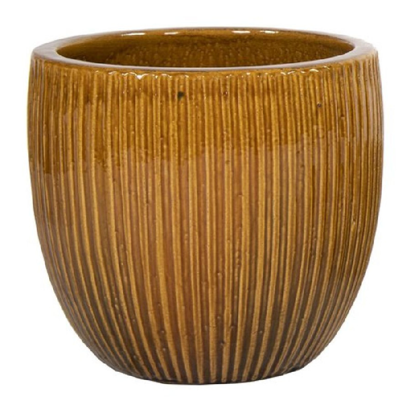 Pot portly miel d20 h18 de Jardinerie Bordeaux Libourne Gironde dans M1231