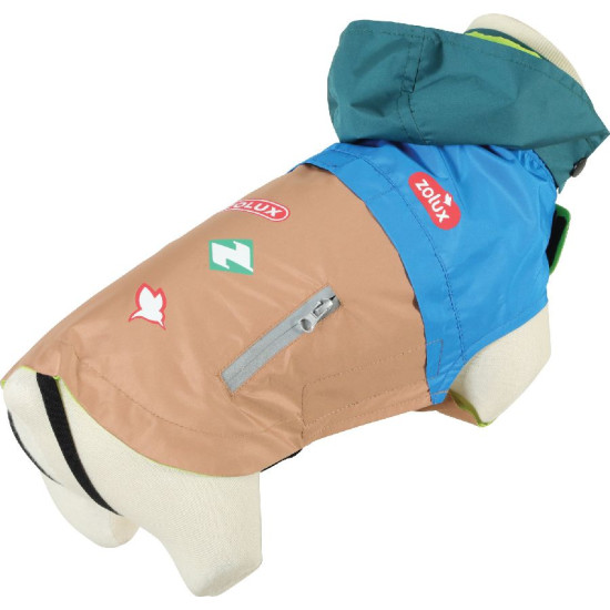 Impermeable vintage t35 bleu pour chien de Zolux - Produit pour animaux dans Z002