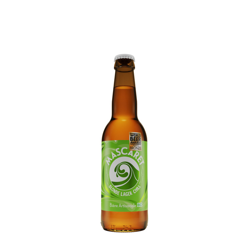BIERE BLONDE CHILL BIO 75CL MASCARET de Table des producteurs Libourne dans 🍺 Bières