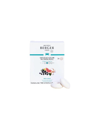 Recharge voiture fresh spirit x2 de Lampe Berger Paris - parfums et diffuseurs dans M1081