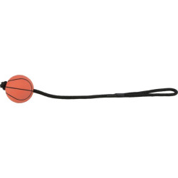 Balle corde flottante caoutchouc mousse 6/30cm de Trixie - Produit pour animaux dans T050