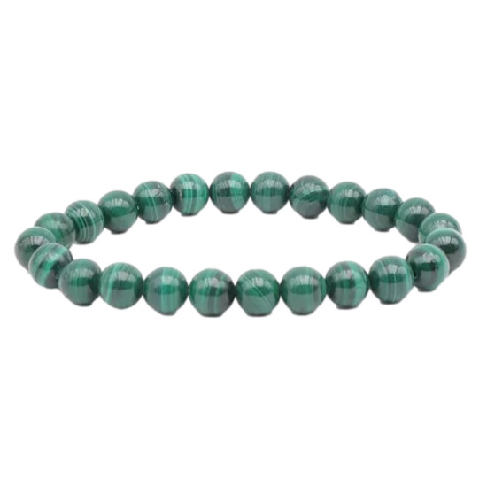 Bracelet 8mm malachite a de Herboristerie et Esotérisme à Libourne dans C1501