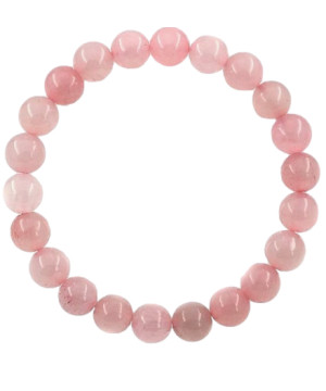 Bracelet 8mm quartz rose brésil a de Herboristerie et Esotérisme à Libourne dans C1501