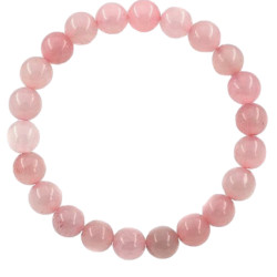 Bracelet 8mm quartz rose brésil a de Herboristerie et Esotérisme à Libourne dans C1501
