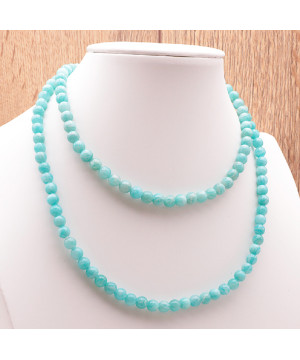 Collier 6mm amazonite pérou aa de Herboristerie et Esotérisme à Libourne dans C1501